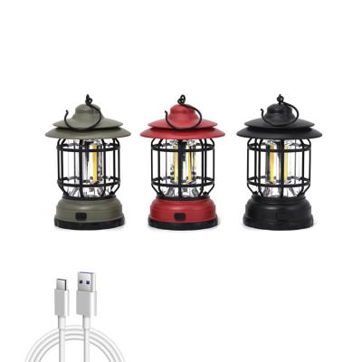 China Portable Outdoor Camping Lantern New Product Lamp Camping Lights Portable Rising Head Lantern for sale