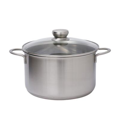 China Sustainable Stock Pot Soup Pot Nonstick Stainless Steel Household Nonstick Soup and Stock Pots for sale