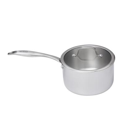 China Sustainable Household Stainless Steel Cooking Pot Stainless Steel Nonstick Casserole for sale