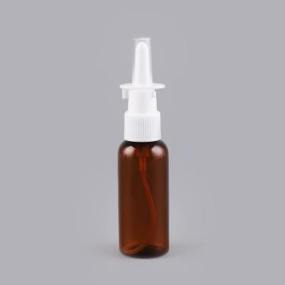 China Medical Manufacturer Specialized Production Nasal Spray Bottle HDPE Nasal Spray Bottle Empty Pump for sale