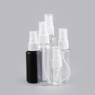 China Medical Or Other Plastic Black Cosmetic Spray Bottle 10ml-120ml Mini Mist Spray Bottle for sale