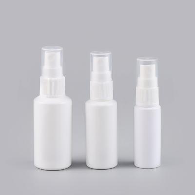 China Factory Sale Plastic Sprayer Bottle 10ml-60ml Medical White Medical Sanitizer Sprayer Plastic Sprayer for sale