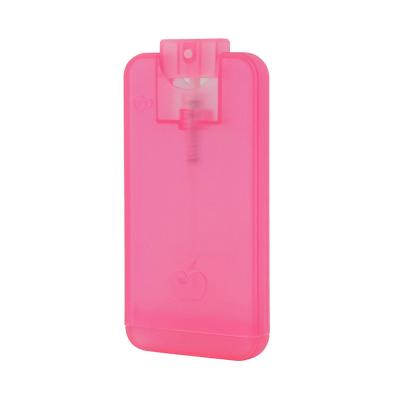 China Non Spill Color Plastic Empty Perfume Spray Credit Card Bottle for sale