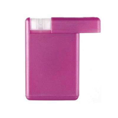 China Mini Pocket Wholesale BEAUTY PACKAGING Credit Card Size Hand Sanitizer Empty Bottle Pet Bottle for sale