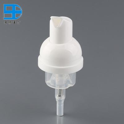 China Non Spill Cosmetic White Color Foaming Dispenser Pump Customized Size Foam Pump Sprayer Mist Sprayer Bottles Suit To Your Bottle Plastic for sale