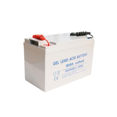 China Electric Power Systems Competitive Price Good Quality 12v Acid Lead Gel Solar System Battery for sale