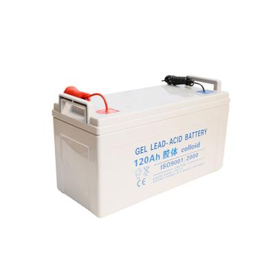 China Electric Power Systems Super Quality 12v 120ah Storage Panel Charge Acid Lead Gel Solar System Battery for sale