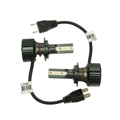 China Auto Parts LED Chip LED Head Light With Fan H7 Led Headlight Bulb Car Bulbs H7 R8 for sale