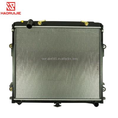 China Aluminum Cooling System Automotive Auto Parts Car Radiator For Lexus LX Toyota Land Cruiser OE 1640050381 Auto Radiator 16400-50380 for sale