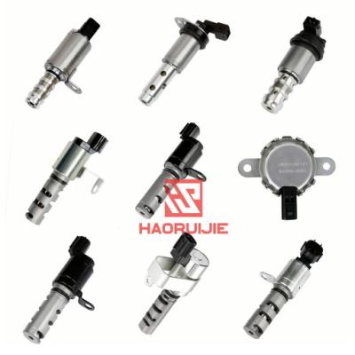 China Stainless Steel Car Engine Oil Control Variable Valve Auto VVT Timing Solenoid For Hyundai Santa KIA Solenoid Valve 243752G200 243752G100 for sale