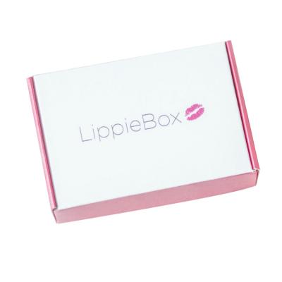 China Custom Recyclable Logo High Quality Cosmetics Lash Corrugated Mailer Box Skin Care Shipping Cardboard for sale