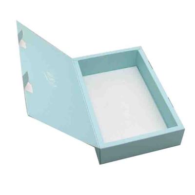 China Recyclable Recycled White Card Paper Box For Small Item Packing CMYK Printed Headphone Paper Box for sale