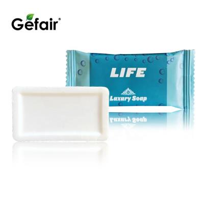 China Hotel Disposable Soap Solid Hand Soap 15g In Stock OEM Customized 15g for sale