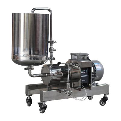 China Liquid With Solids High Quality Stainless Steel Emulsifier Siemens Motor Shear Homogenizer Hanging Pump Online Emulsify Blender Food Grade Blender for sale