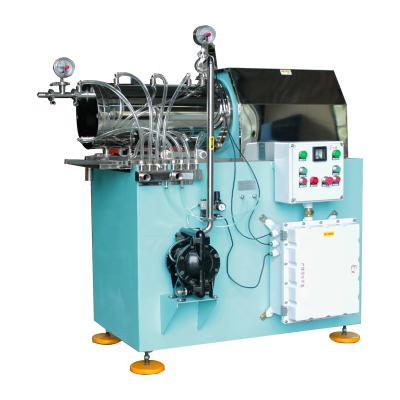 China Medicine Processing High Quality Alloy HDD Horizontal Bead Mill For Paint Dye Ink Coating 220V/380V/415V for sale