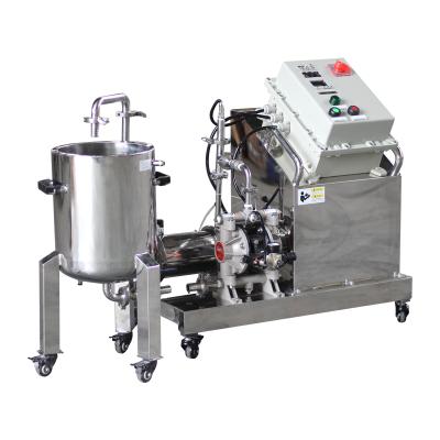 China Medicine Processing Batch Mid Continuous Lab Horizontal Bead Mill With CE ISO for sale