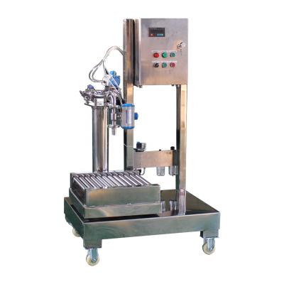 China Beverage factory price semi-automatic economical paint filling machine/filling equipment for paint,ink,dye,dye,glue for sale