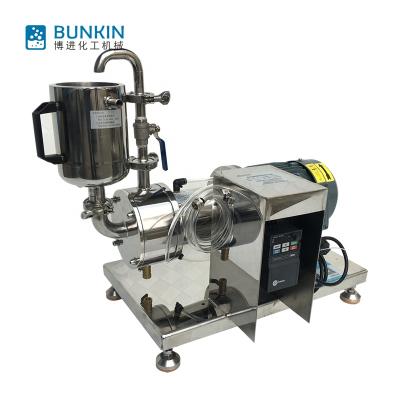 China High Productivity Small Scale Automatic High Shear Mixer Pump / Lab Small Homogenizer for sale