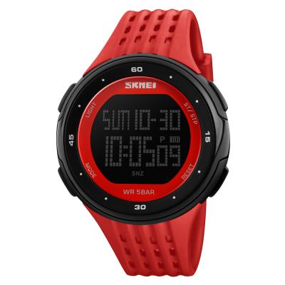 China SKMEI 1219 Best Selling Square Alarm Wristwatch Sport Digital Watches For Men for sale