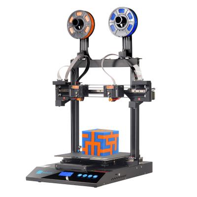 China JGMaker Artist-D 11-Year China Factory Smart Multiple Colour Dual Nozzle 3D Miniature Printer for sale