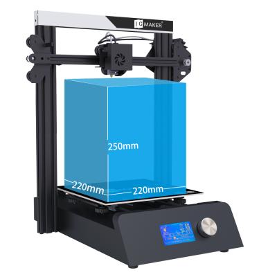 China JGMaker Magic Top Quality Mini 3D Logo Miniature 3D Printer Machine With PLA Filament for sale