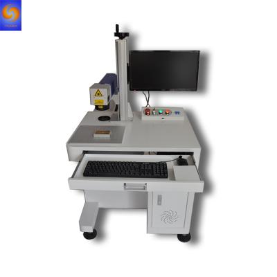 China Hot sale portable metal fiber 20w laser marker/ Raycus IPG fiber laser marking machine for printing on metal for sale