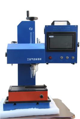 China Green Metal Plate Engraving Machine , Dot Peen Engraving Machine Easy Operation for sale