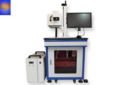 China Desktop10w UV Laser Marking Machine , Industrial Laser Marking Equipment Water Cooling for sale