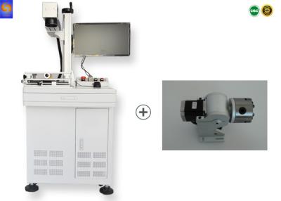 China Impresora del acero inoxidable 3D y grabador del laser, máquina de grabado de la etiqueta del laser 30W en venta