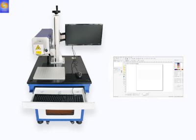 China High Speed Marble CO2 Laser Marking Machine 60w Laser Engraver With Laser Focusing Lens for sale