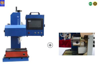 중국 산업 금속 레이저 표하기 기계, 소형 점 망치 대가리 표하기 체계 간단한 통제 판매용