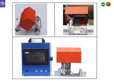 China Vinaantal Pneumatische het Merken Machine 300 Watts 80x40mm het Graveren Gebied voor Metaal Te koop