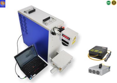 China Compact Portable Laser Marking Machine On Desktop , Low Power Consumption for sale