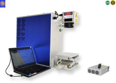 中国 IPG Raycus 10watt 20watt portable fiber laser marking machine 販売のため