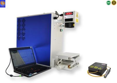 China 20-100KHz Handheld Laser Marking Machine , Tabletop Laser Engraving Machine for sale