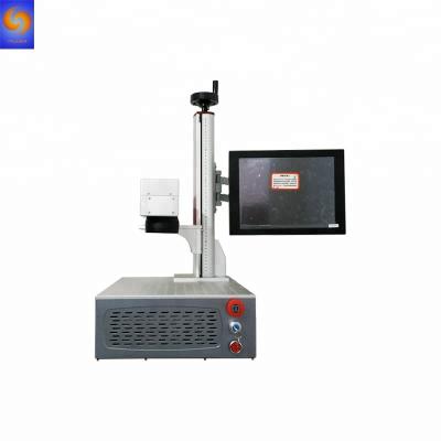 China Metal Fiber Laser Marking Machine Engraver , 0.002mm Working Accuracy for sale