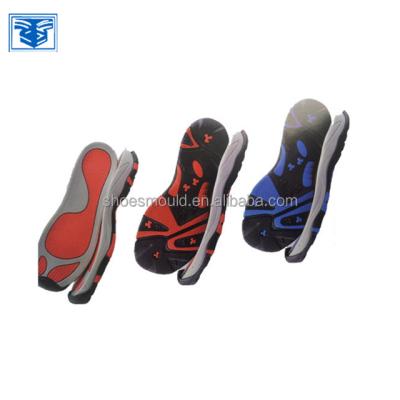 China 1 aluminum mold 1 pair of one-time mold making shoes sandal EVA waist man for sale