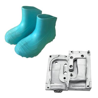 China Good Quality Russia Aluminum Aluminum Style Fishing EVA Rain Boot Shoe Mold for sale