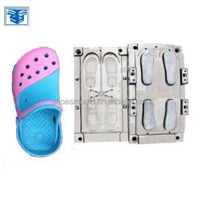 China Aluminum EVA Injection Two Color Shoe Making Mold for sale