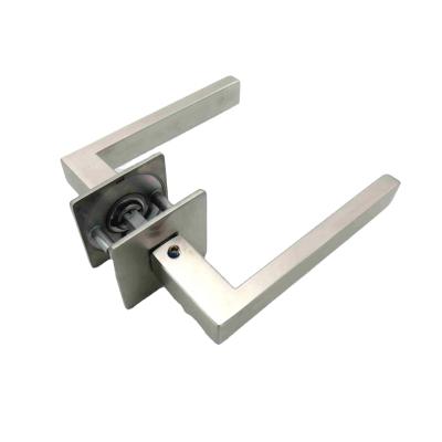 China Modern Unique Magnetic Stainless Steel Lever Handle Tube Handle Contemporary Lever for sale