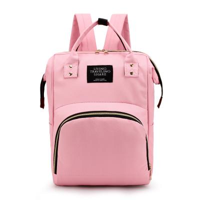 China 2019 Hot Sale OEM Waterproof Maternity Diaper Backpack Earth Bag Diaper Backpack Maternity Diaper Bags For Travel Mom Bags Baby Diaper for sale