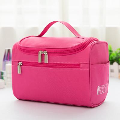 China Hot Selling Fashion Ladies Portable Hooks Travel Organizer Wash Makeup Bag for sale