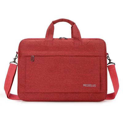 China Sports 15.6 Inch Universal Waterproof Fabric Laptop Shoulder Bag Notebook Protective Case for sale