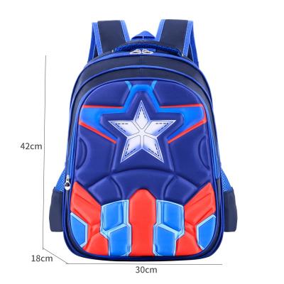 China Hot Selling Cool Design Wholesale Waterproof 3D Car Large Capacity The Boy School Bag for sale