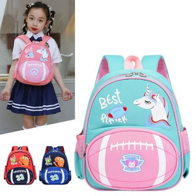 China Cheap Factory Direct Waterproof Unicorn Kids Backpack School Bags With Safety Rein For 2-6 Years Old Children for sale