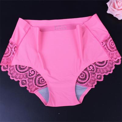 China Women's Seamless Cotton Silk Breathable Briefs Cheap Price Lace Breathable Underwear for sale