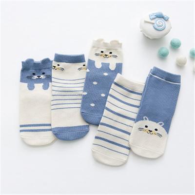 China Baby Cotton Kids Autumn Winter Three-Dimensional Cartoon Striped Viable Socks for sale