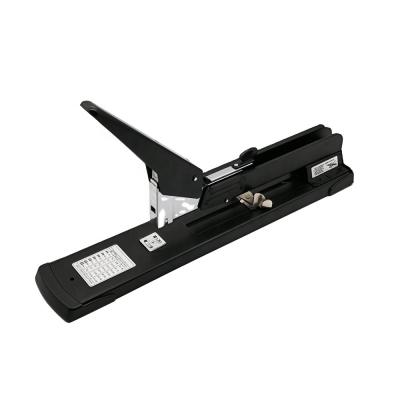 China China Manual Office Metal Magazine 200 Jumbo Size Long Heavy Duty Arm Reach Stapler With Long Nose For Magazine And Book for sale