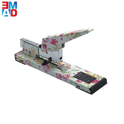 China Professional 100 Jumbo Sheets Metal Office Manual Heavy Duty Printed Stapler for sale