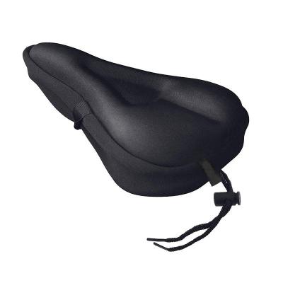 China Hot Selling Soft Comfortable Soft Endurable Silicone Thicken Ultra Comfort Gel Pad Cover Bike Extra Seat Cover for sale